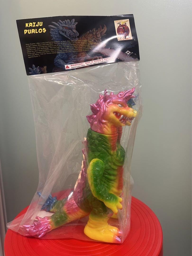MAXTOY 双頭怪獣デュアロス　インディーズソフビ　パチ怪獣　ソフビ MAXTOY 双頭怪獣デュアロス インディーズソフビ パチ怪獣 ソフビ